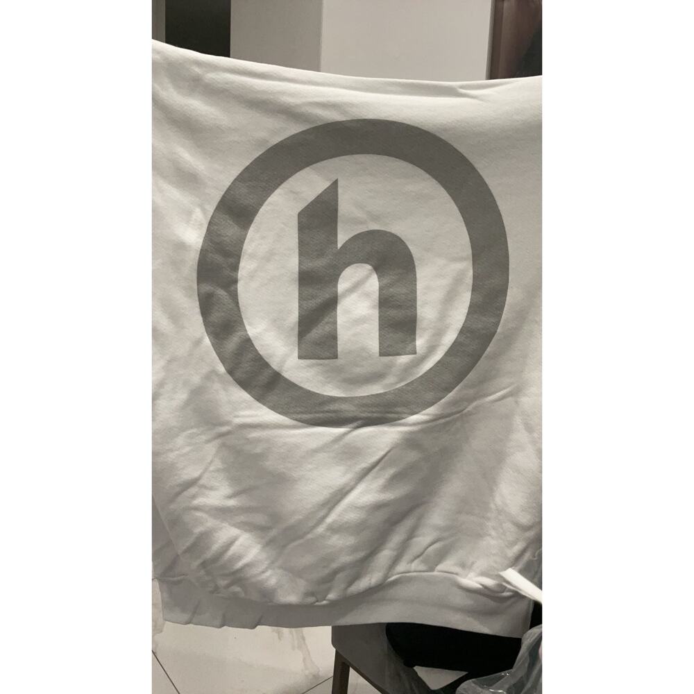 Hidden "Past Present Future" Silver Logo Pullover… - image 1